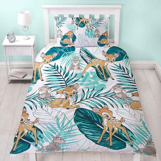Disney Reversible Duvet Set - Bambi Design - Single