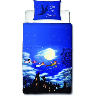 Disney Reversible Duvet Set - Peter Pan Design - Single