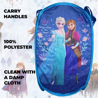 Frozen Pop-Up Bin - Anna and Elsa Design