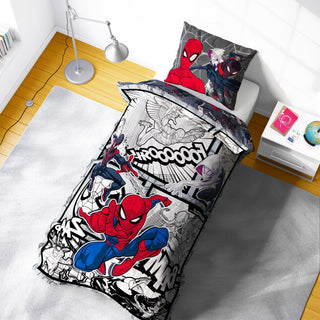 Disney Spiderman Reversible Duvet Set - Villains Design - Single