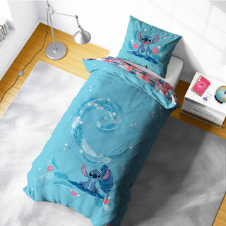 Disney Lilo & Stitch Reversible Duvet Set - Stitch Design - Single