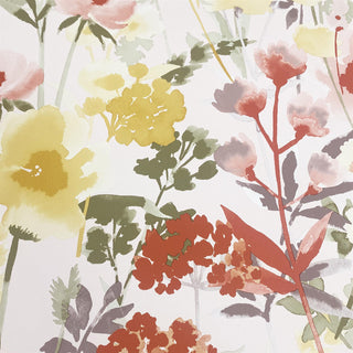 Muriva Countryside Floral Pink Wallpaper 206542 10m Roll Country Botanical Feature Wall