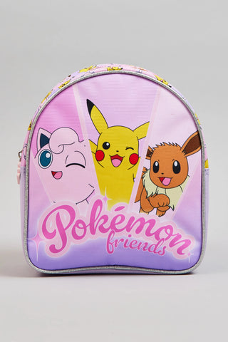 Pokémon Friends Kids Backpack – Pink & Lilac