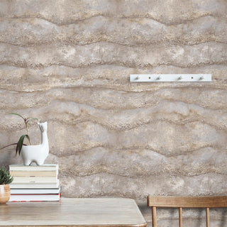Debona Quartz Wallpaper - Rust - 10-05m long x 53cm
