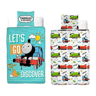 Thomas & Friends Reversible Duvet Set - Let's Go Discover Design - Junior