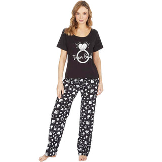 Metzuyan Ladies Pyjamas - Team Bride Design - 100% Cotton