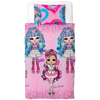 LOL Surprise! Reversible Duvet Set - Queens Doll Design - Single