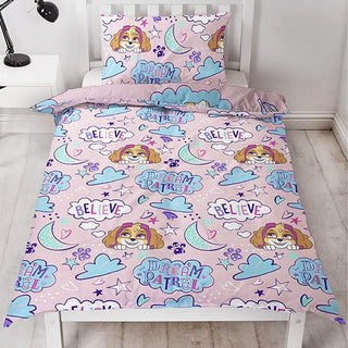Paw Patrol Reversible Duvet Set - Sleepover Design - Single