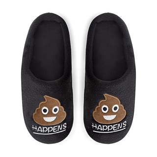 Keanu Mens Slippers - S*it Happen Design - Slip On Mule