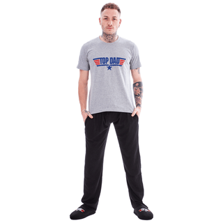 Keanu Mens Pyjamas Set - Top Dad Design - 100% Cotton