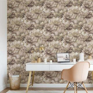 Muriva Aminah Floral Blush Wallpaper 224502 10m Roll Elegant Botanical Feature Wall