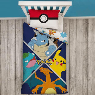 Pokemon Reversible Duvet Set - Master Design - Single