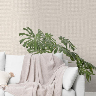 Holden Decor Riviera Diamond Taupe Wallpaper 75922 – Geometric Diamond Design – 10m Roll