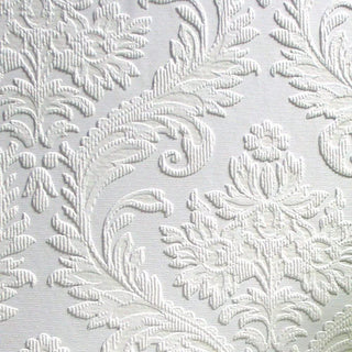 Anaglypta High Trad White Wallpaper RD80027 – Textured Decorative Wallcovering