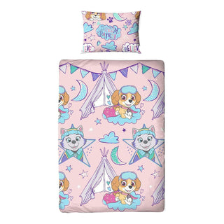 Paw Patrol Reversible Duvet Set - Sleepover Design - Single