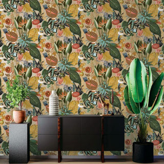 Holden Decor Chevril Taupe & Gold Wallpaper 75952 – Elegant Geometric Design – 10m Roll (Copy)