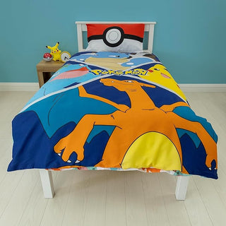 Pokemon Reversible Duvet Set - Master Design - Single