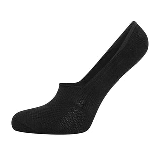 Ladies 6 Pack Bamboo Invisible Socks - Casual Low Cut Socks, Non Slip Grip Liner