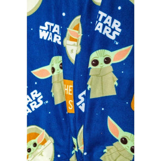 Star Wars (The Mandalorian) Bed Throw Super Soft Blanket - Baby Yoda Design - 100% Polyester - 100 x 150cm