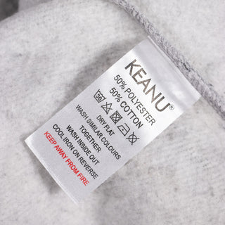 Keanu Kids 2 Pack Hoodie - Fleece Lining - Black and Heather Grey Design
