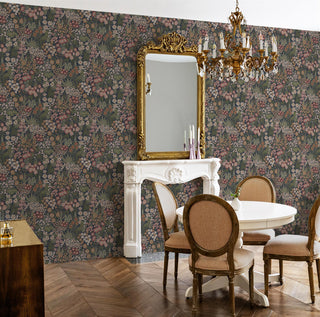 Holden Decor Everbloom Navy Multi Wallpaper 13901 – Botanical Floral Design – 10m Roll