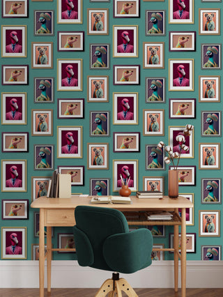 Muriva Fantastic Animals Multi Wallpaper 102574 – Colourful Animal Design – 10m Roll