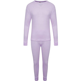 KidCollection Kids Thermal Underwear Set - Long Sleeve Top & Matching Bottoms Design