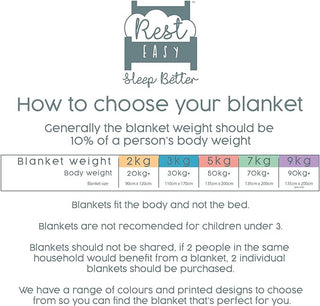 Barbie Heavy Blanket - 3kg - 100% Cotton - 110 x 170cm