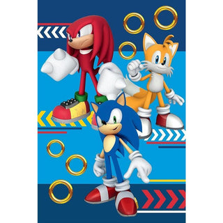 Sonic Fleece Blanket - Sonic Team Design - 100% Polyester - 100 x 150cm