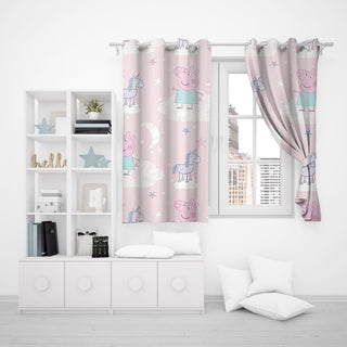 Peppa Pig Curtains - Stardust Design - 2 Different Sizes
