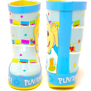 Cocomelon Kids Wellie Boots - Playtime Design - Kids Size 5 to 10