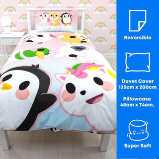 Adopt Me Reversible Duvet Set - The Best Design - Single