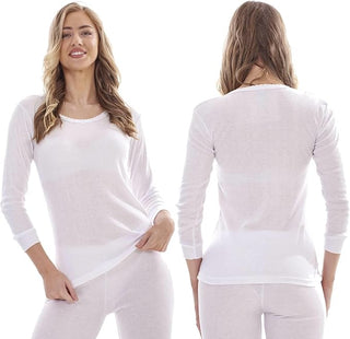 Heatforce Ladies Thermal Long Sleeve Top - 0.45 TOG - Black, White and Mix Pack