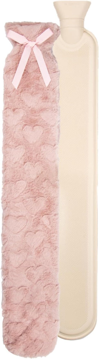 K Collection Extra Long Hot Water Bottle - 72cm Long - 2 L Capacity - Available in different colours