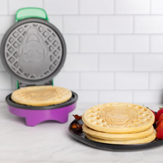 The Joker Waffle Maker Makes Joker Waffles Fun Kitchen Appliance Non-Stick, Compact and Easy to Use