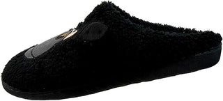 Keanu Kids Slippers - Gorilla Embroidered Design - Faux Fur Mule