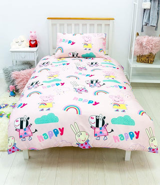 Peppa Pig Reversible Duvet Set - Storm Design - Single