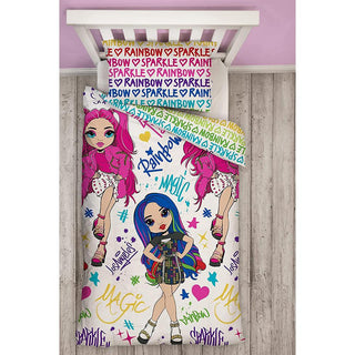 Rainbow High Reversible Duvet Set - Glow Design - Single
