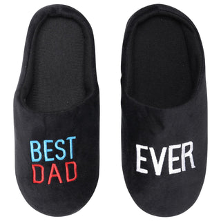 Keanu Mens Slippers - Best Dad Design - Slip On Mule - Perfect for Fathers Day