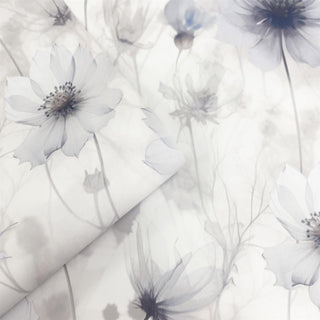 Muriva Lissa Flowers Blue Wallpaper 215502 – Floral Decorative Wallcovering