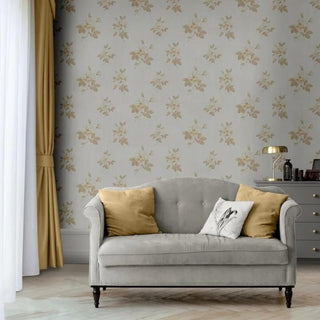 Muriva Darcy Oleana Floral Cream Wallpaper 703070 10m Roll Elegant Botanical