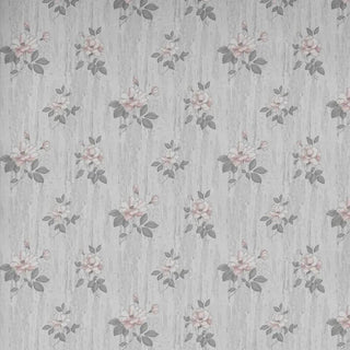 Muriva Darcy Oleana Floral Pink & Grey Wallpaper 703072 10m Roll Elegant Botanical
