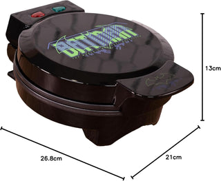 Batman Game Over Waffle Maker Makes Joker Waffles Fun Kitchen Appliance Non-Stick, Compact and Easy to Use (Copy)