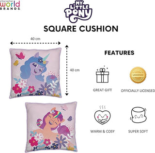 My Little Pony Square Cushion - Butterfly Design - 40cm x 40cm