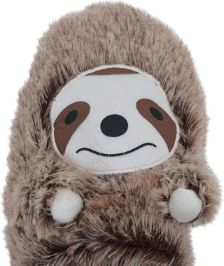 Keanu Kids Faux Fur Slippers - Sloth Design - Mule