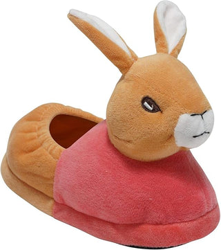 K Collection Kids Slippers - 3D Rabbit Head Design - Pink