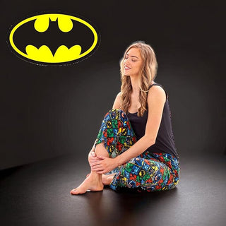 Keanu Mens 2 Pack Lounge Pants - Batman Design - Sizes S - 2XL