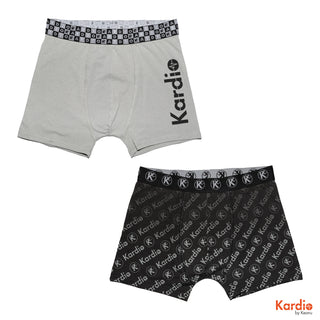 Keanu Mens 6 Pack Performance Boxer Trunks - Athletic Underwear Design - Cotton Blend