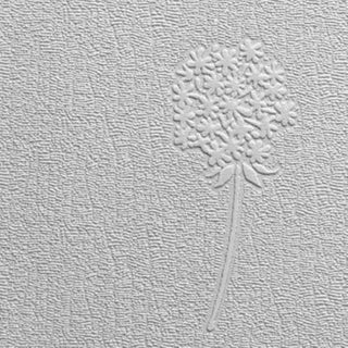 Anaglypta Dandelion White Wallpaper RD80005 – Textured Botanical Wallcovering