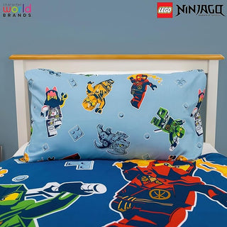 Lego Ninjago Reversible Duvet Set - True Design - Single
